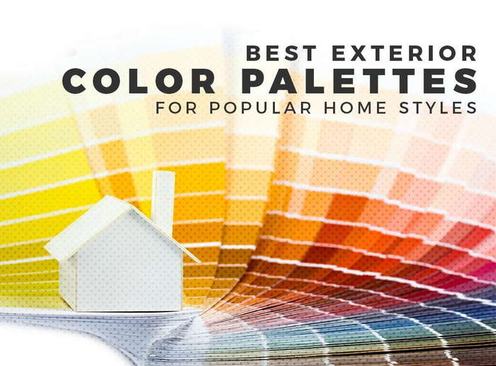 BEST EXTERIOR COLOR PALETTES FOR POPULAR HOME STYLES