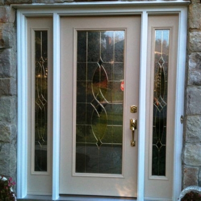 Front Door with Sidelights