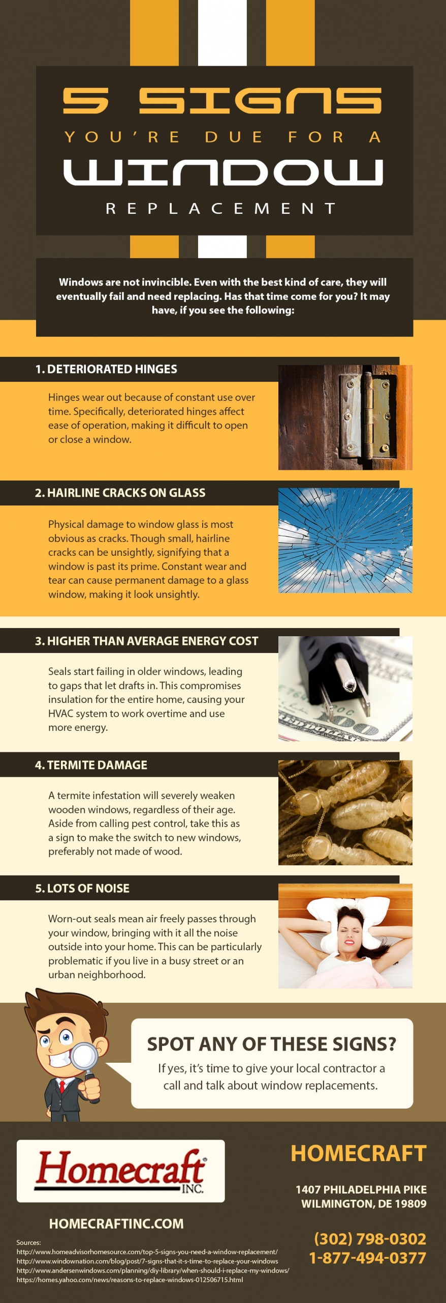 Infographics: 5 Signs You're Due For A Window Replacement